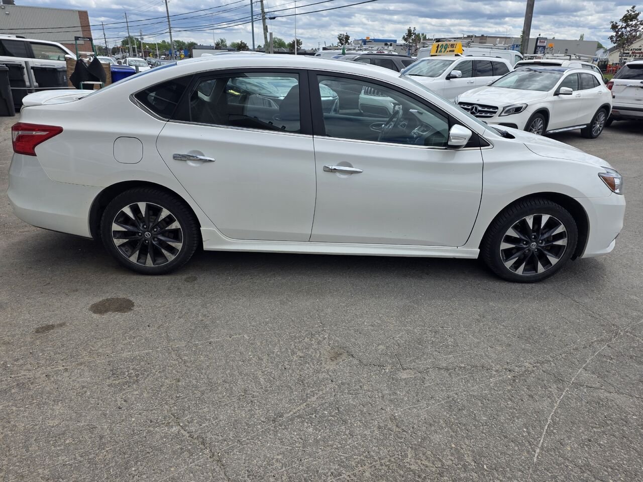2016 Nissan Sentra White  - photo #7