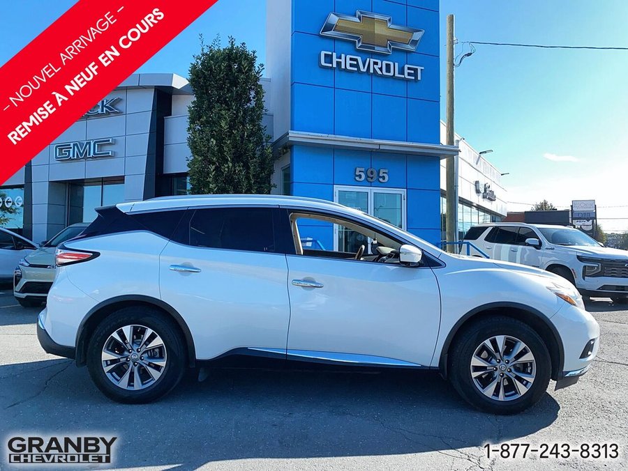 2015 Nissan Murano Traction intégrale 4 portes SL White