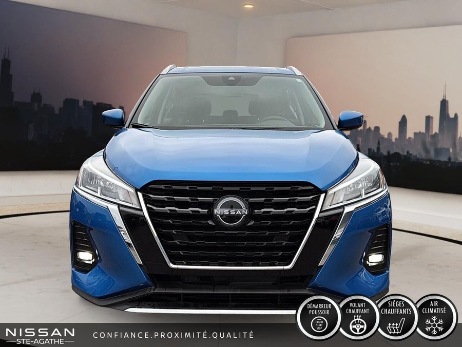Nissan Kicks Play SV | 1 PROPRIÉTAIRE | JAMAIS ACCIDENTÉ | BANCS CHAUFFANTS | VOLANT CHAUFFANT 2025 Bleu