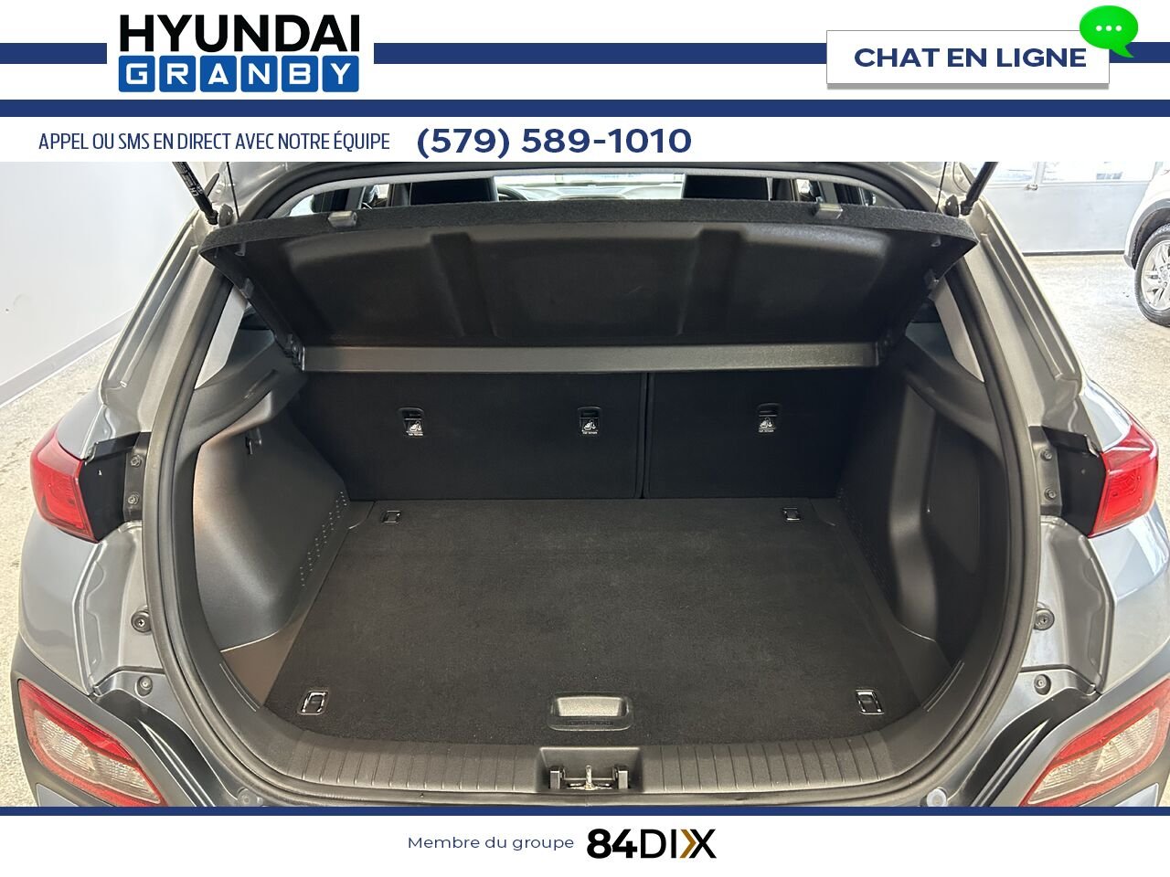Hyundai Kona électrique 2021 Gris Granby - photo #25