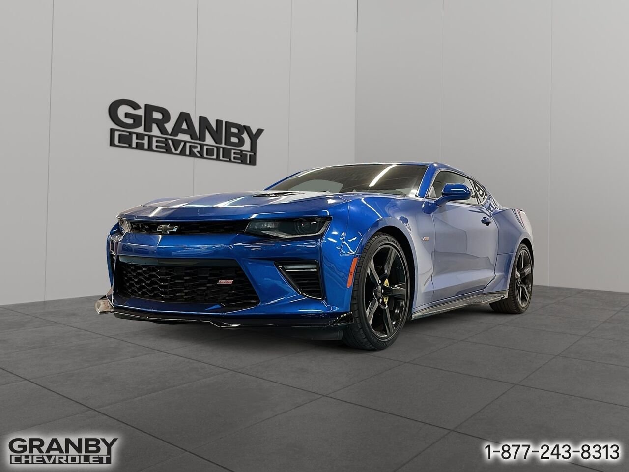 2018 Chevrolet Camaro Coupé 2 portes 2SS | G3721A Blue Granby - photo #0