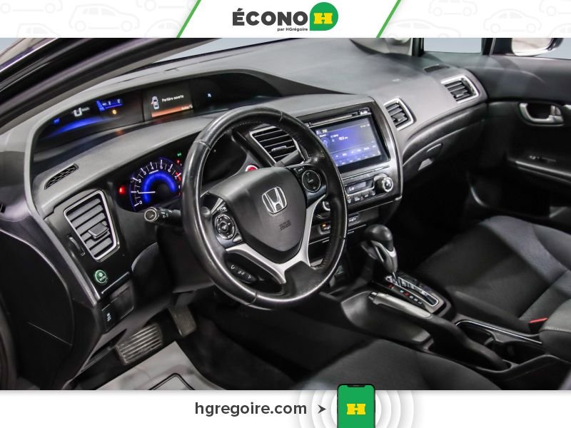 2015 Honda Civic Black Saint-Eustache - photo #18