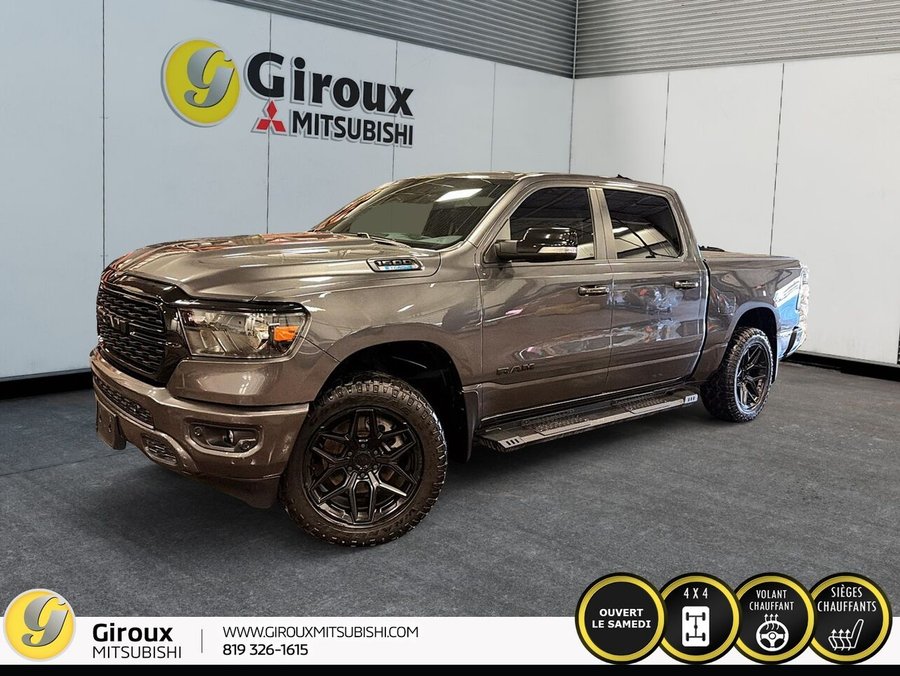 RAM 1500 Big Horn cabine d'équipe 4x4 caisse de 5 pi 7 po 2022 Gris