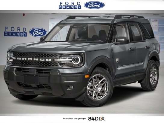 Ford Bronco Sport Big Bend 4x4 2026 Gris carbonisé métallisé