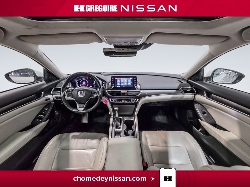 Honda Accord CL7288 | Touring * Cuir * Toit * Mag * Volant Chauffant 2018 Blanc Laval - photo #18