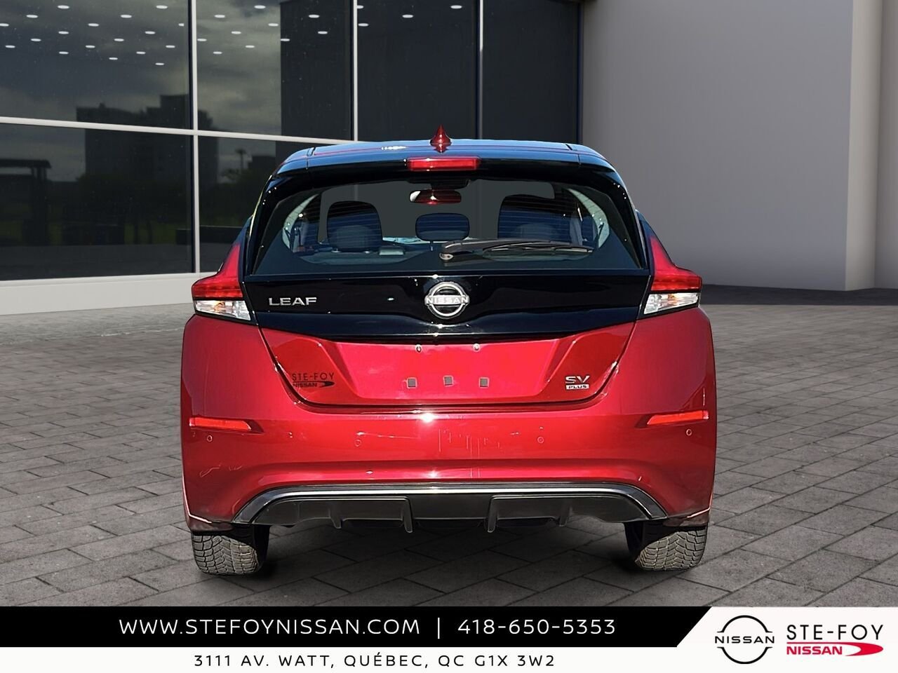 Nissan LEAF SV PLUS 2023 Rouge Ste-Foy - photo #4