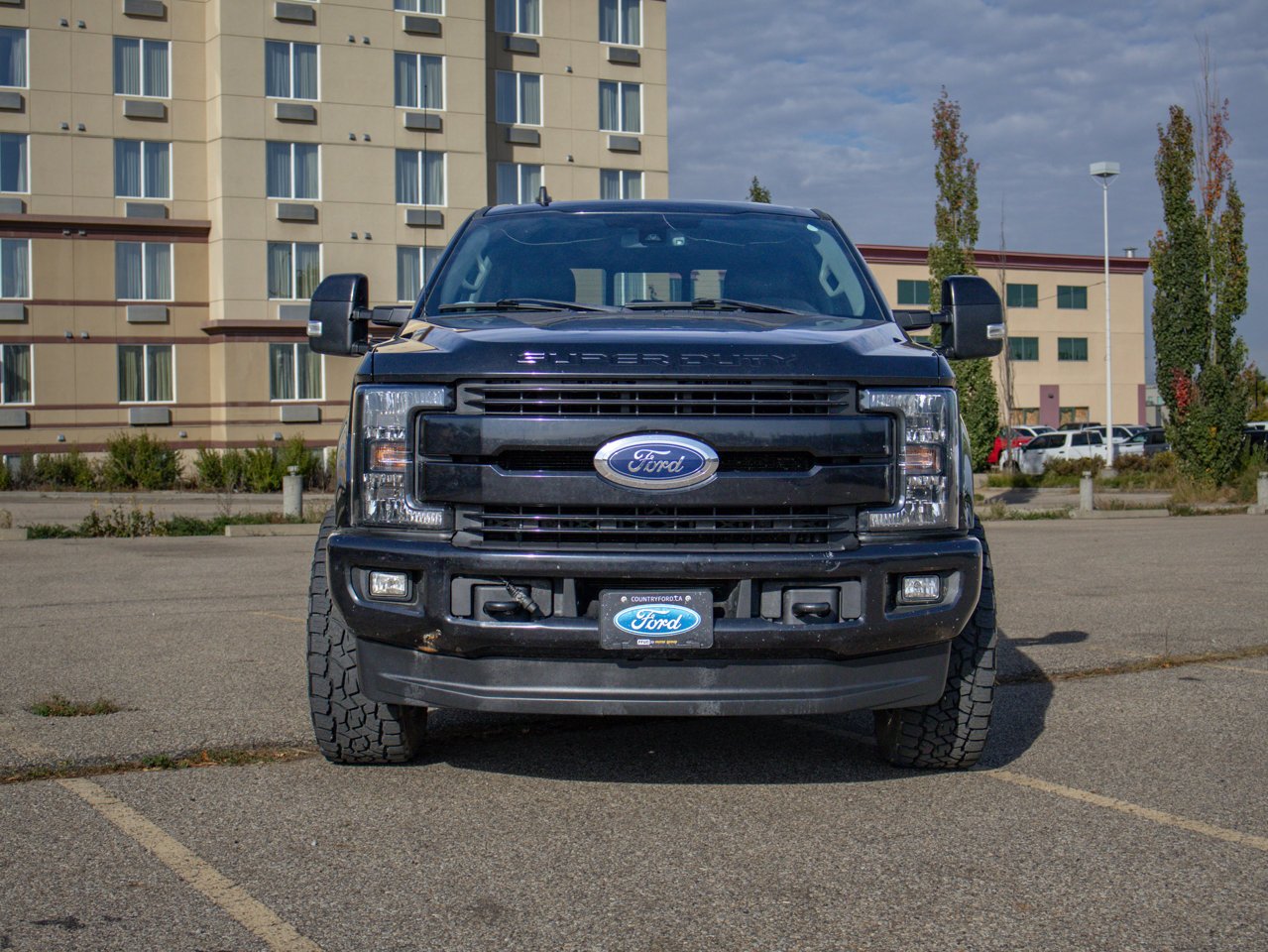 2019 Ford Super Duty F-350 SRW LARIAT 4WD Crew Cab 6.75' Box Black Sherwood Park - photo #7