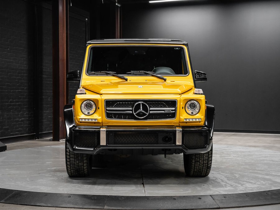 2015 Mercedes-Benz G-Class 2015 Yellow
