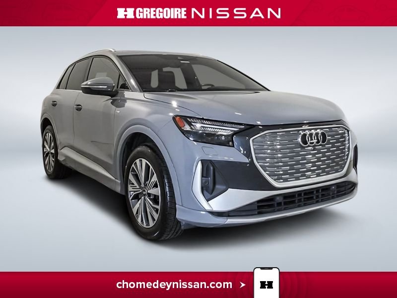 2022 Audi Q4 e-tron Grey Saint-Eustache - photo #0