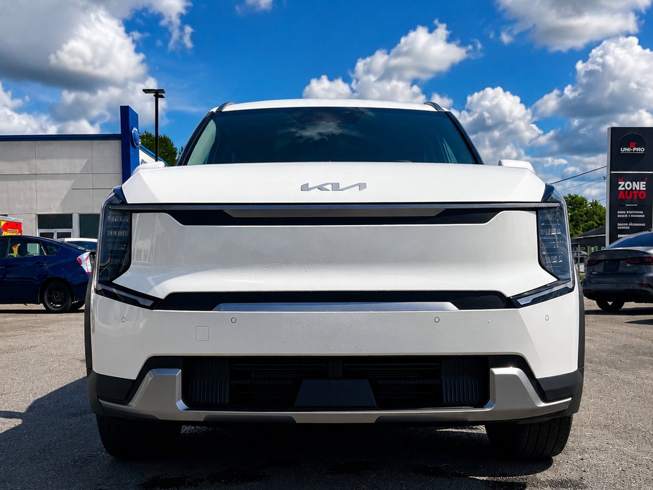 Kia EV9 2024 Blanc Granby - photo #9
