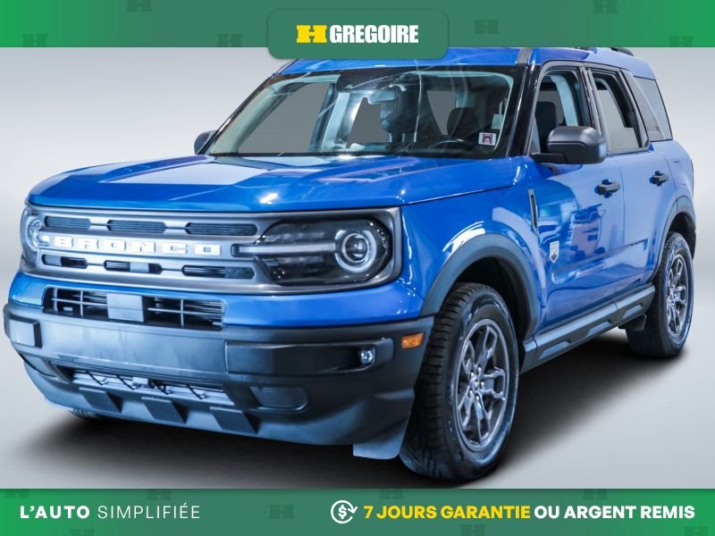 2022 Ford Bronco Blue Blainville - photo #2