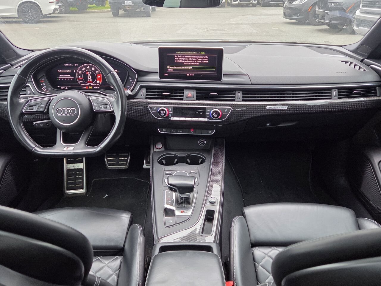 Audi S5 Sportback Technik 2018 Gris Granby - photo #13
