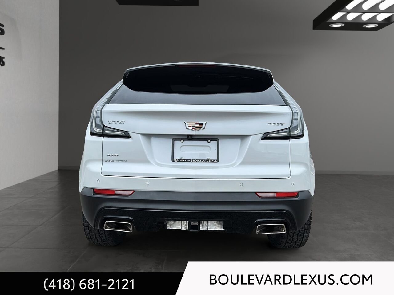 2023 Cadillac XT4 601193 | Traction intégrale, 4 portes Sport White Quebec - photo #4