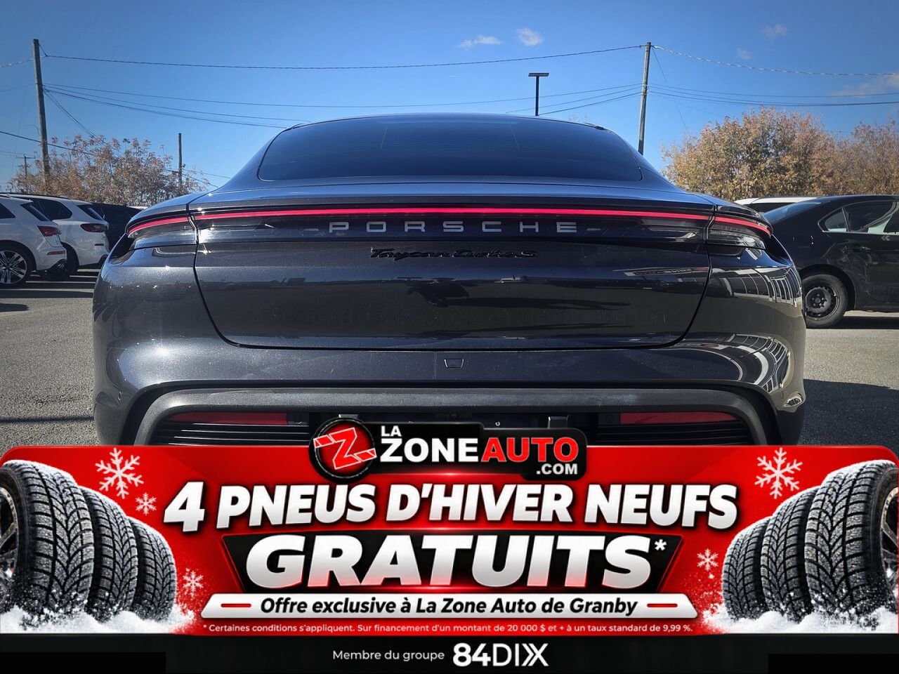 Porsche Taycan Turbo S 2020 Gris Granby - photo #6