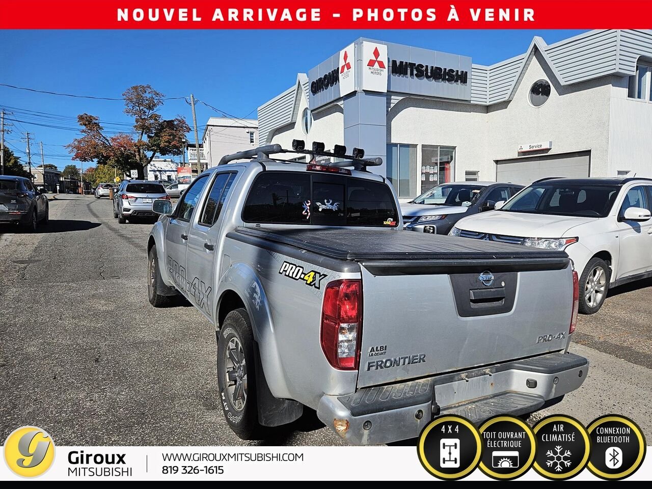NISSAN FRONTIER 2019 Gris Sainte-Agathe-des-Monts - photo #2