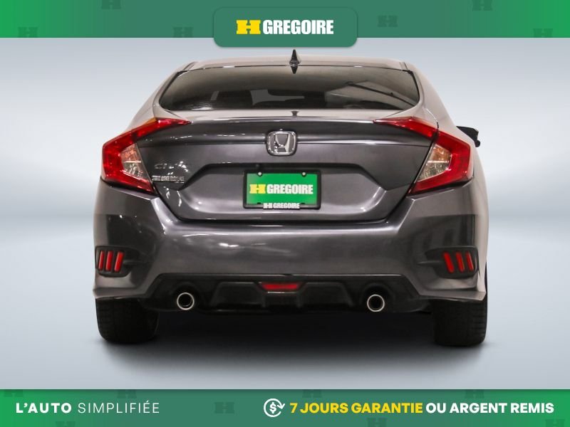 Honda Civic 820731 | Touring AUTO AC CUIR TOIT NAV MAGS CAM RECUL BLEUT 2019 Gris Laval - photo #7