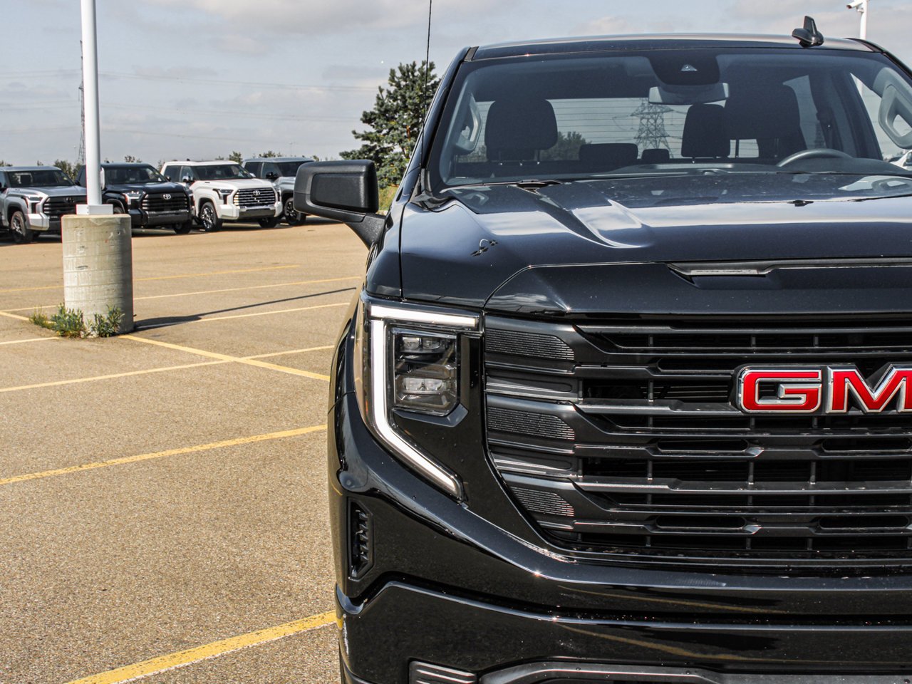 2024 GMC Sierra 1500 4WD Crew Cab 147 Pro Black Sherwood Park - photo #10