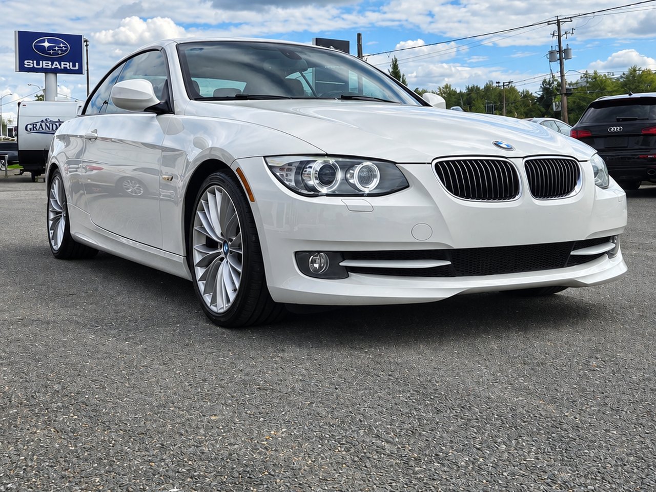 BMW 335i Convertible 2011 Blanc Granby - photo #15