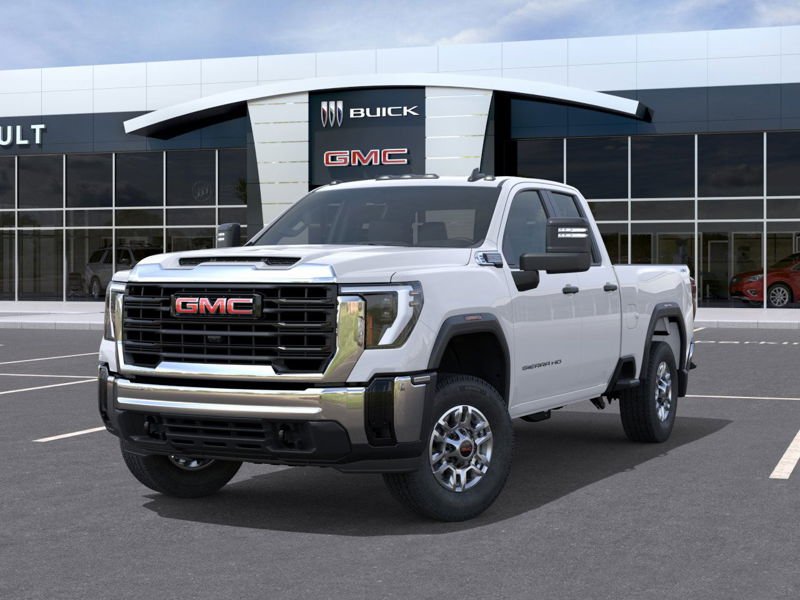 GMC Sierra 2500HD Pro cabine double 4RM 149 po 2026 BLANC SOMMET Sherbrooke - photo #5