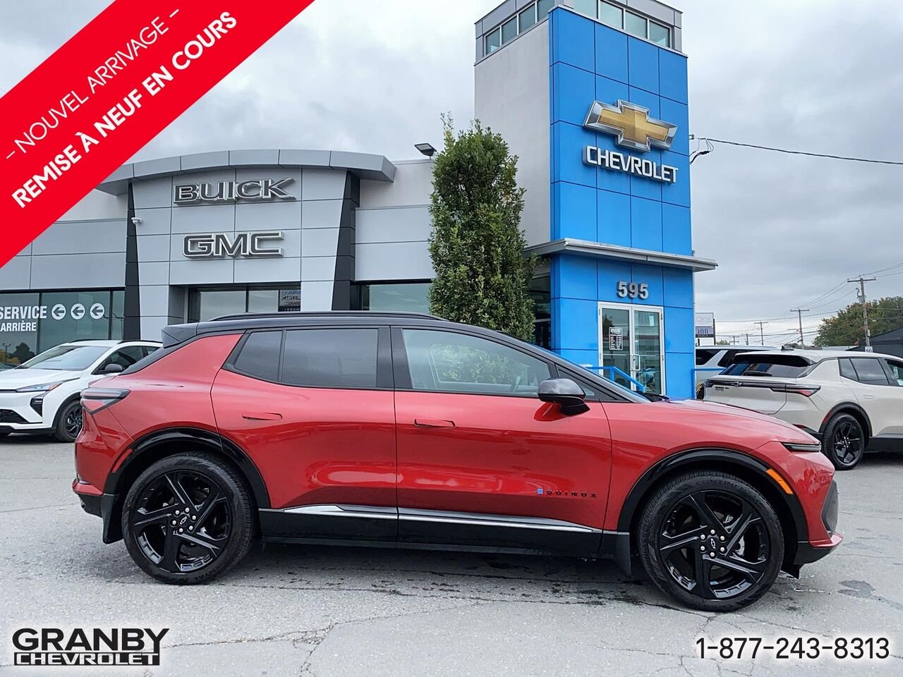Chevrolet Equinox EV 4 portes RS | 27-0213A 2025 Rouge Granby - photo #3