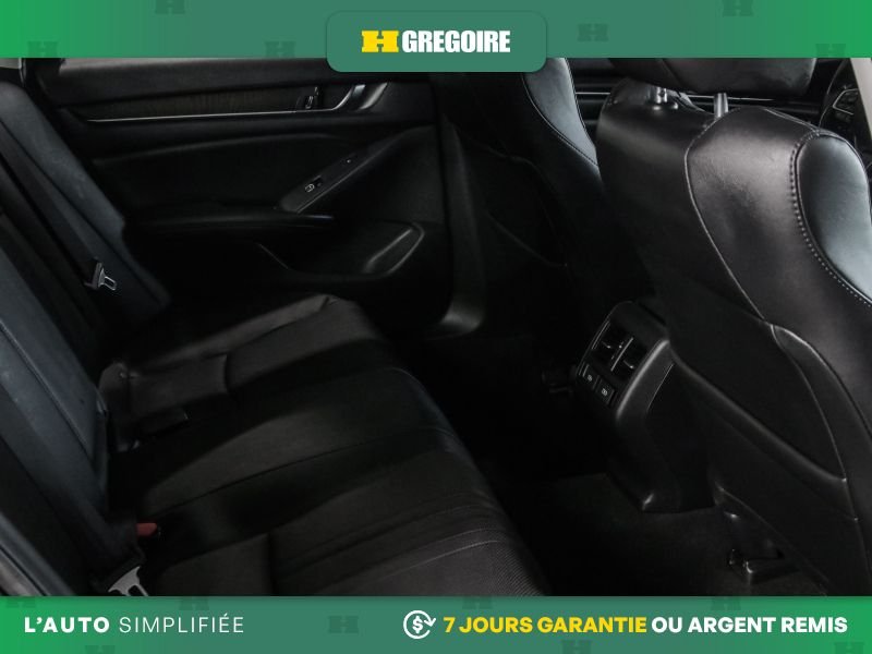Honda Accord 821135 | Touring AUTO A/C MAGS CUIR TOIT NAV CAM RECUL BLUE 2020 Noir Laval - photo #29