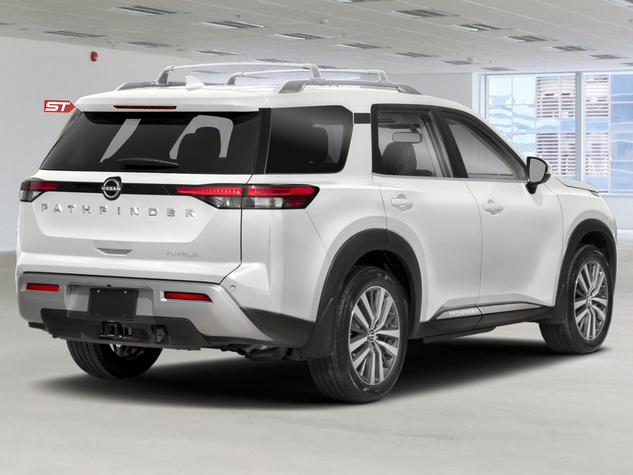 Nissan Pathfinder 2022 Blanc Saint-Georges - photo #2