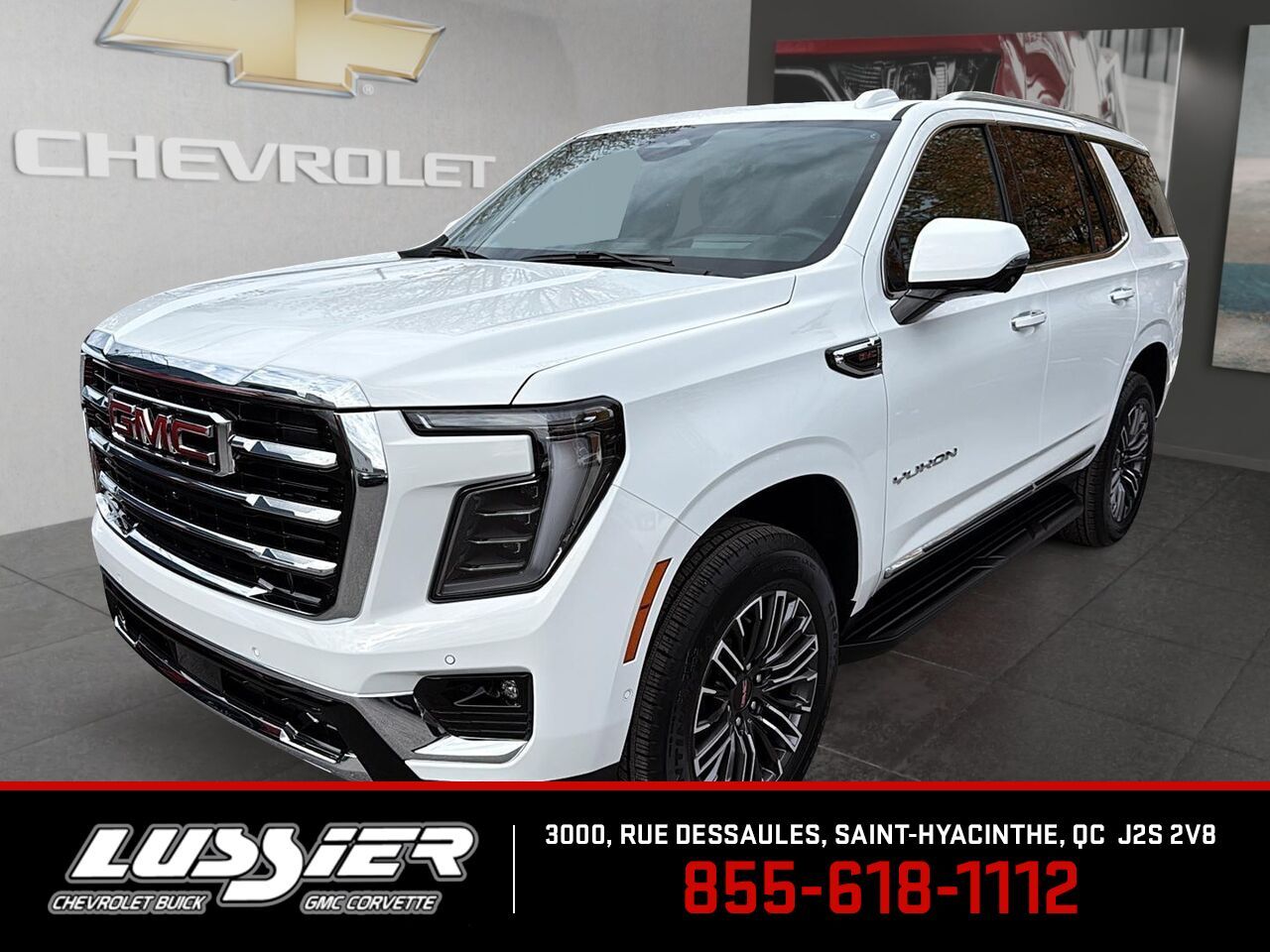 White 2027 GMC Yukon SUV / Crossover Four-Wheel Drive Automatic