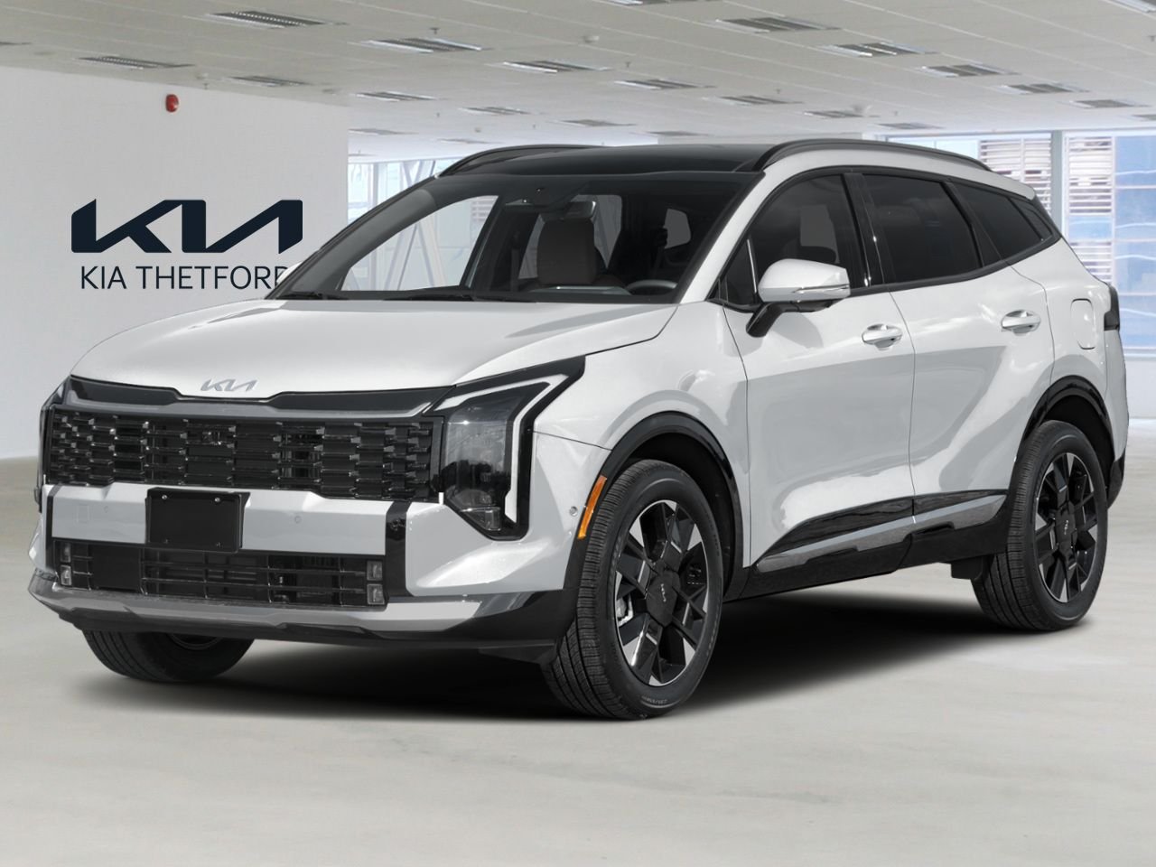Kia Sportage hybride 2027 Blanc neige nacré Thetford Mines - photo #0