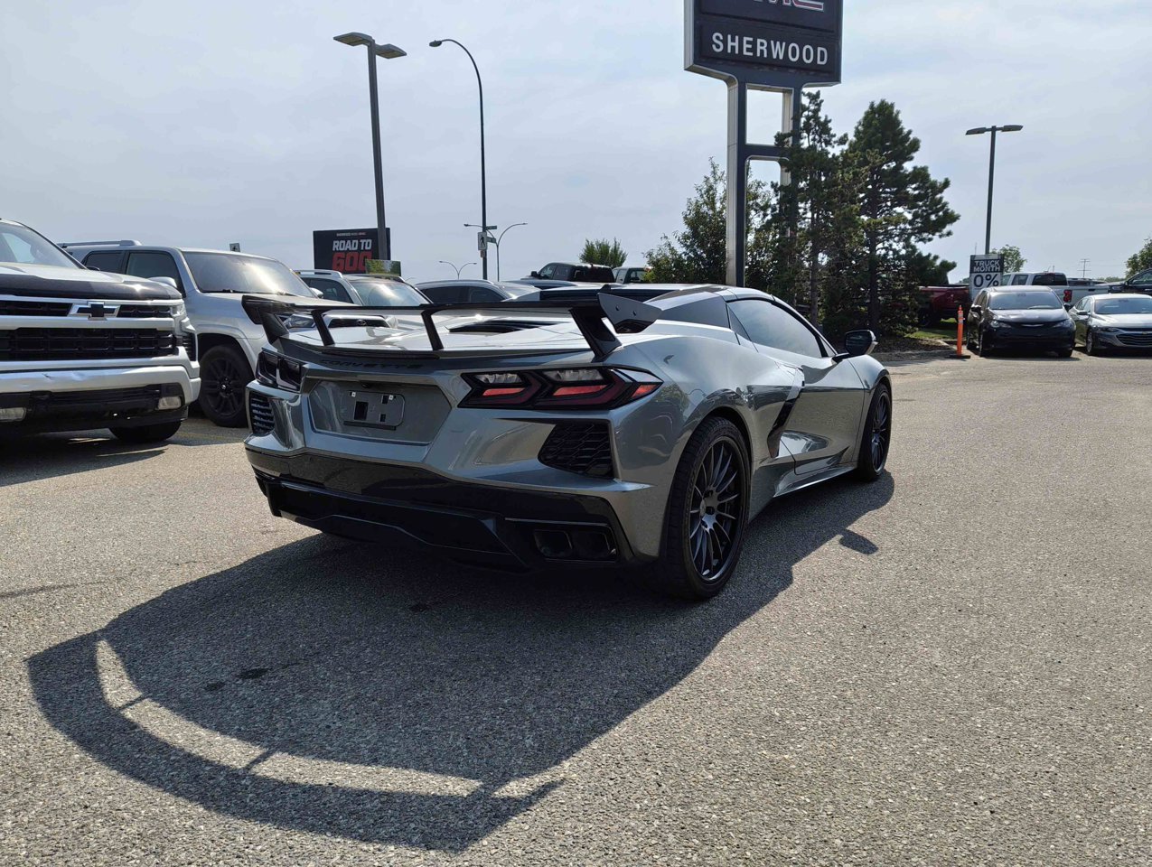 2024 Chevrolet Corvette 2dr Stingray Conv w/2LT Hypersonic Gray Metallic Sherwood Park - photo #5