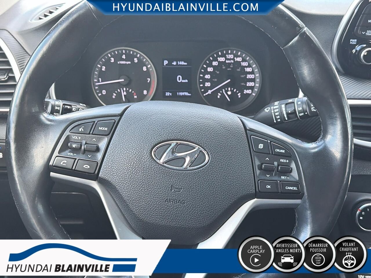 2020 Hyundai Tucson Blue Blainville - photo #12