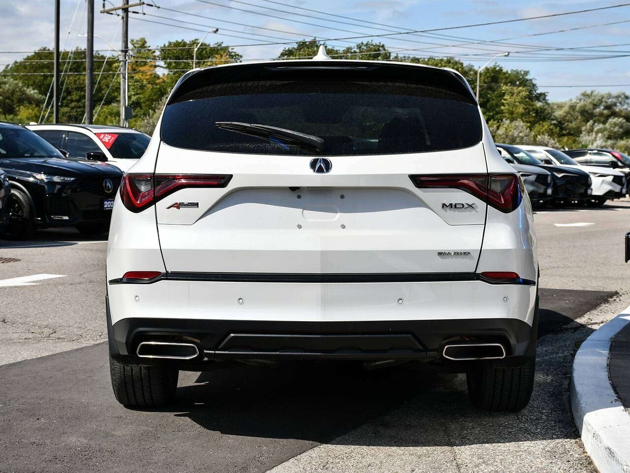 2022 Acura MDX A-Spec - ACURA CERTIFIED White Etobicoke - photo #8