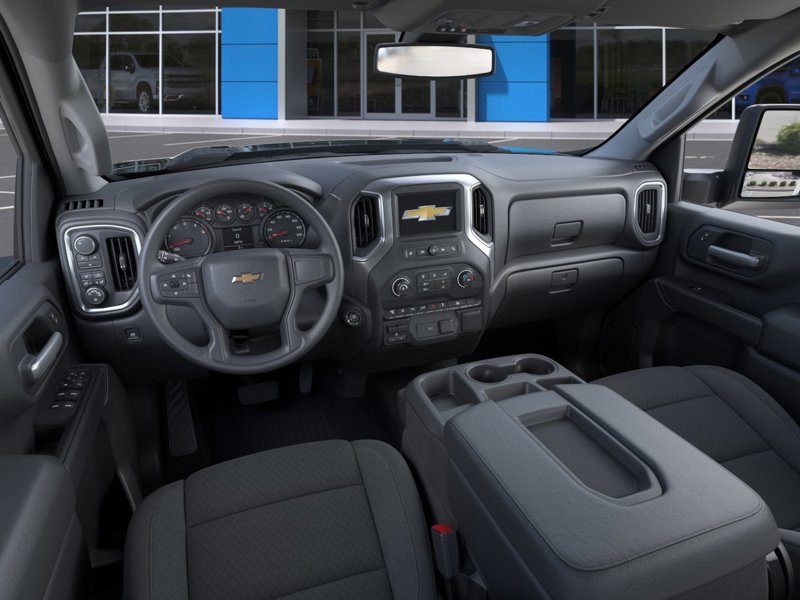CHEVROLET SILVERADO 2500HD Custom cabine multiplace 4RM 159 po 2026 Noir Sherbrooke - photo #14