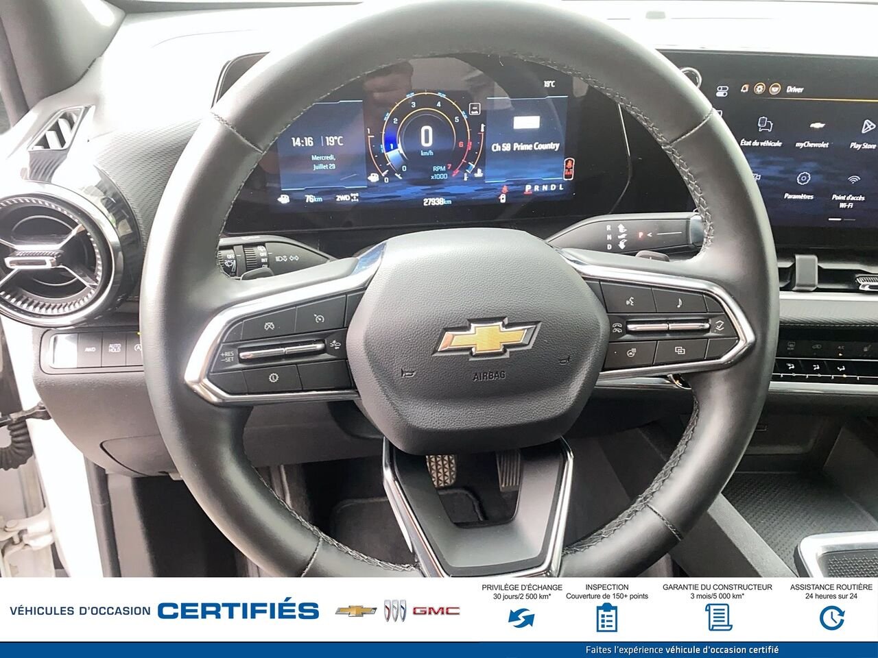 2026 CHEVROLET EQUINOX LT 4 portes à transmission intégrale avec 2LT White Montmagny - photo #10