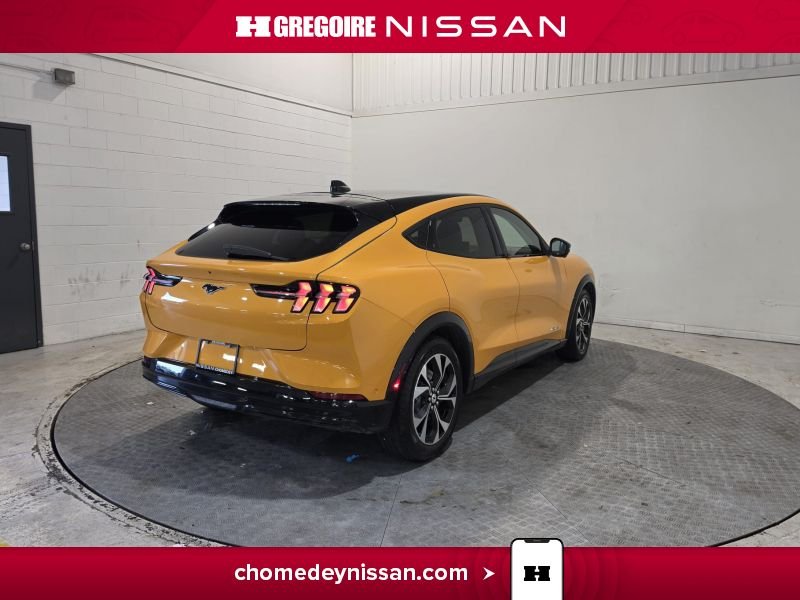 2022 Ford Mustang Mach-E Yellow Laval - photo #23