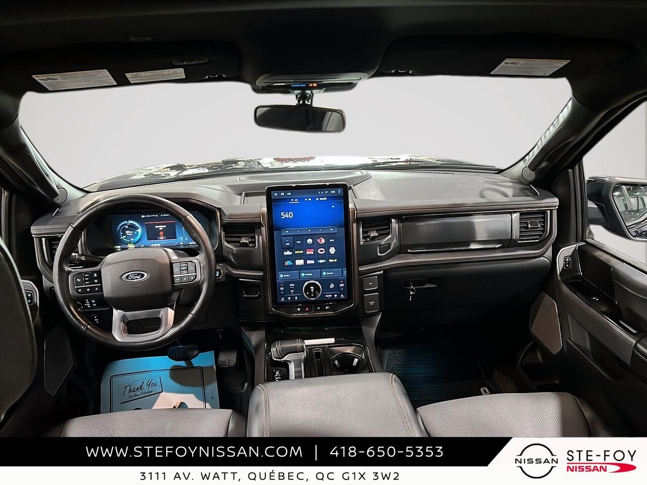 Ford F-150 Lightning GROUPE 510 A, standard range 2023 Bleu Ste-Foy - photo #28