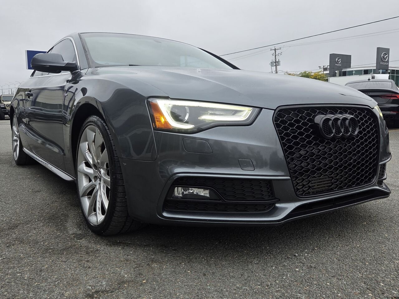 Audi A5 Coupé 2014 Gris Granby - photo #8