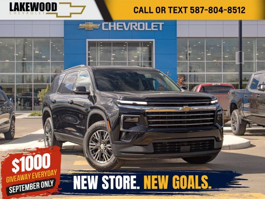 2026 Chevrolet Traverse 2026 Black