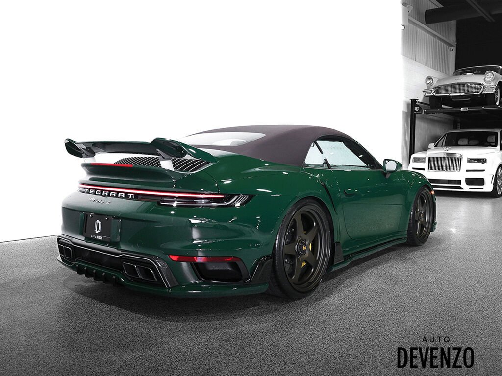 Porsche 911 2022 Vert Saint-Eustache - photo #6