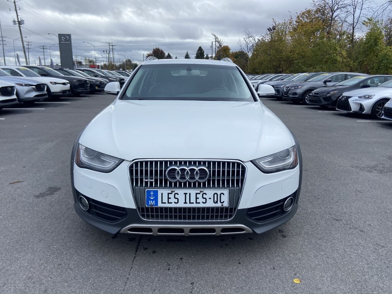 Audi A4 allroad 2014 Blanc Ste-Agathe des Monts - photo #1