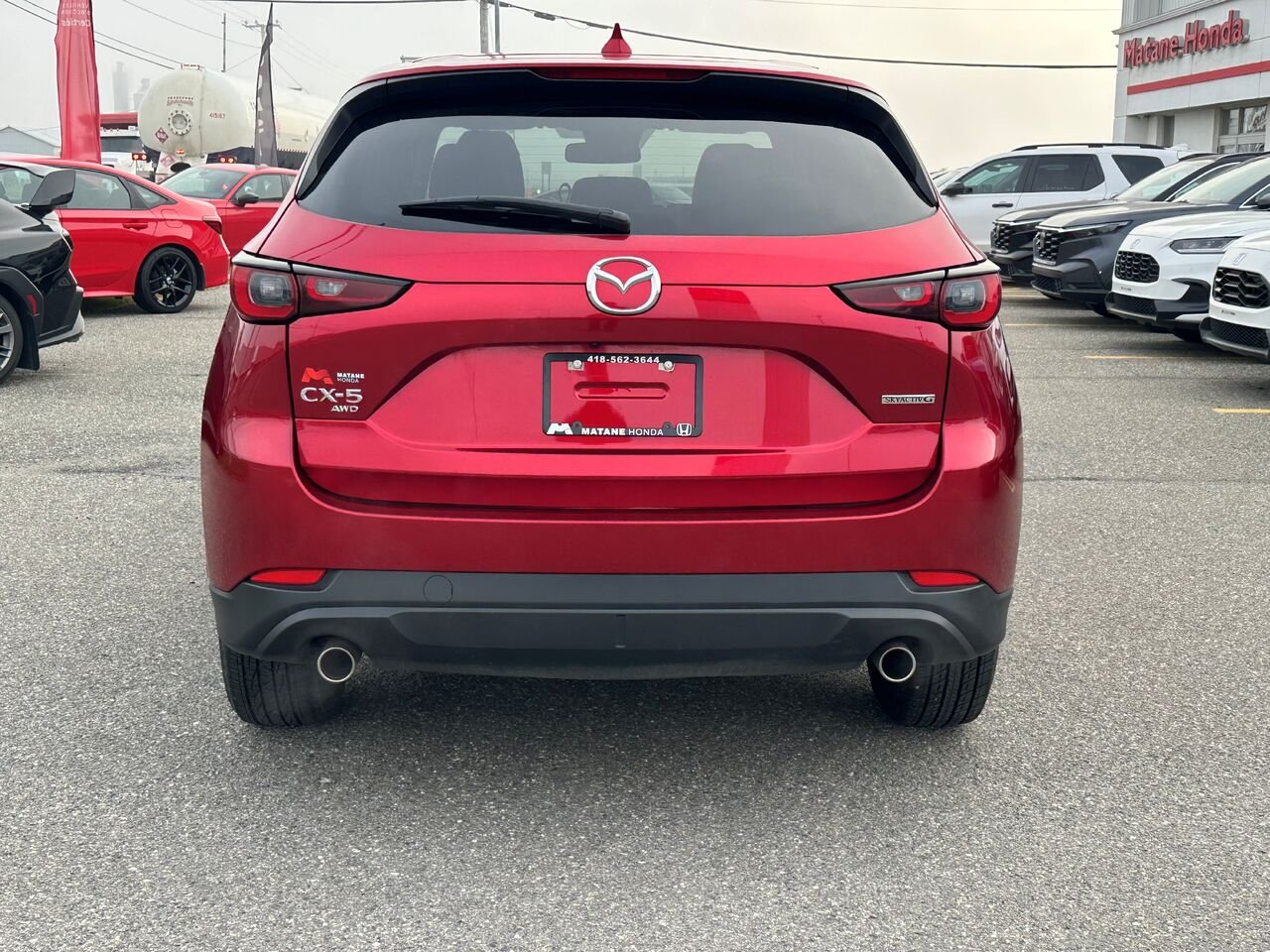2025 MAZDA CX-5 PREFERRED CX-5 PREFERRED Red Matane - photo #3