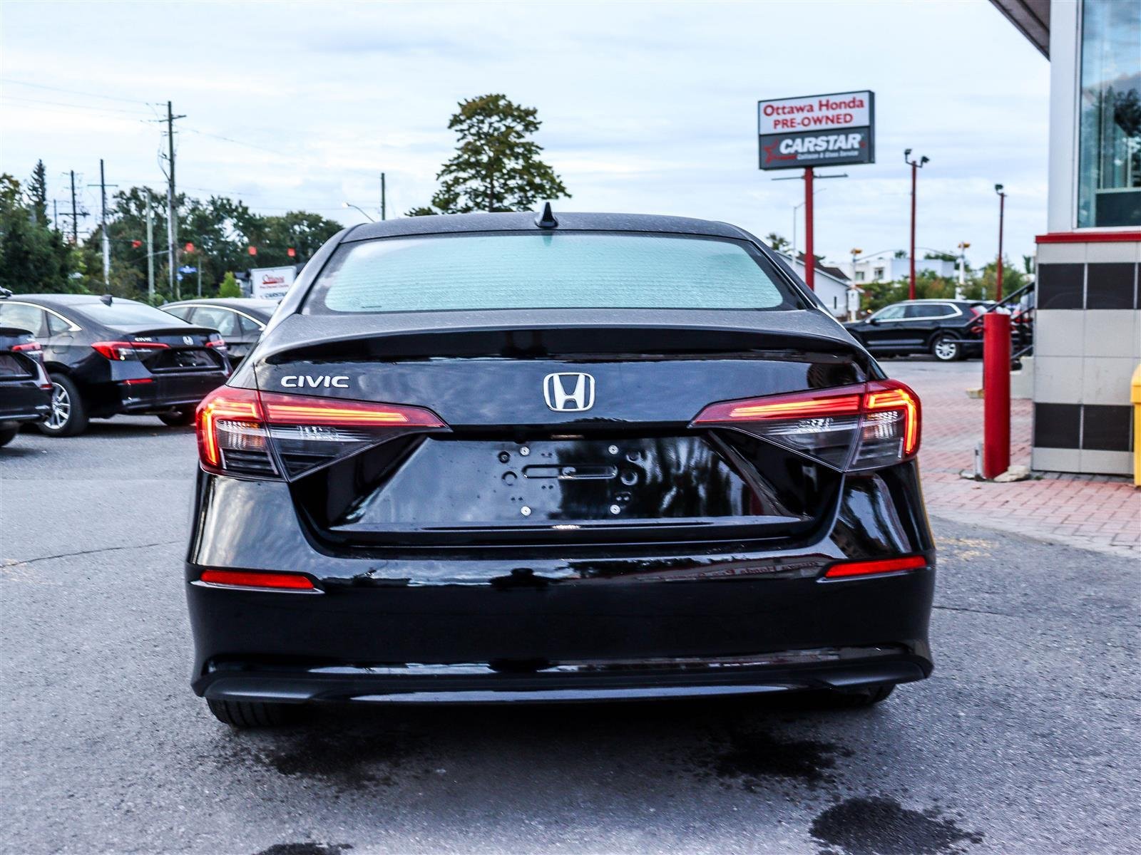 Honda Civic Berline LX 2025 Black Ottawa & Gatineau - photo #3