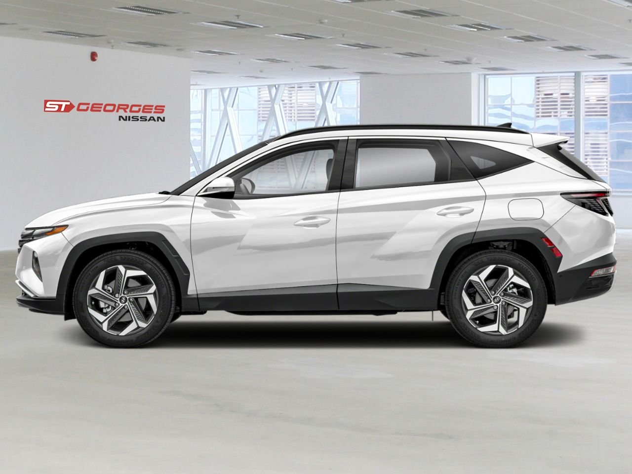 2022 Hyundai Tucson White Saint-Georges - photo #2