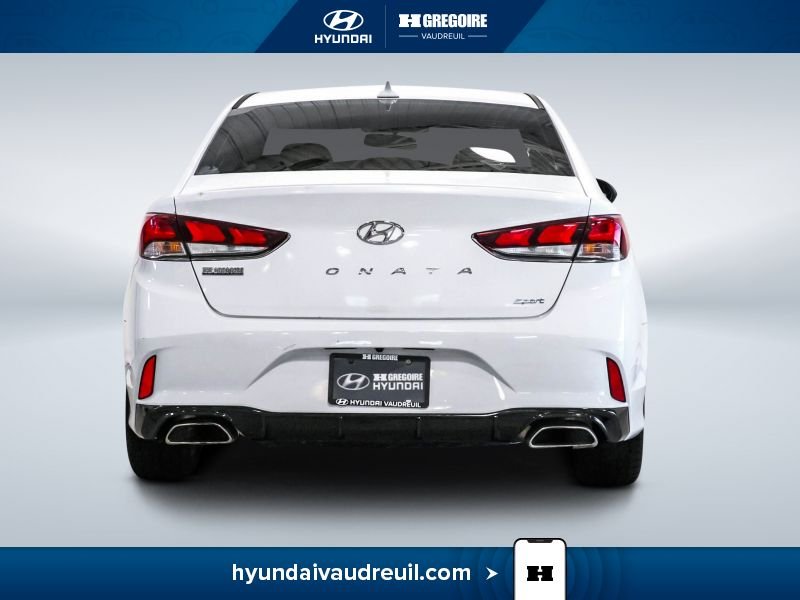 Hyundai Sonata 2018 Blanc Blainville - photo #8