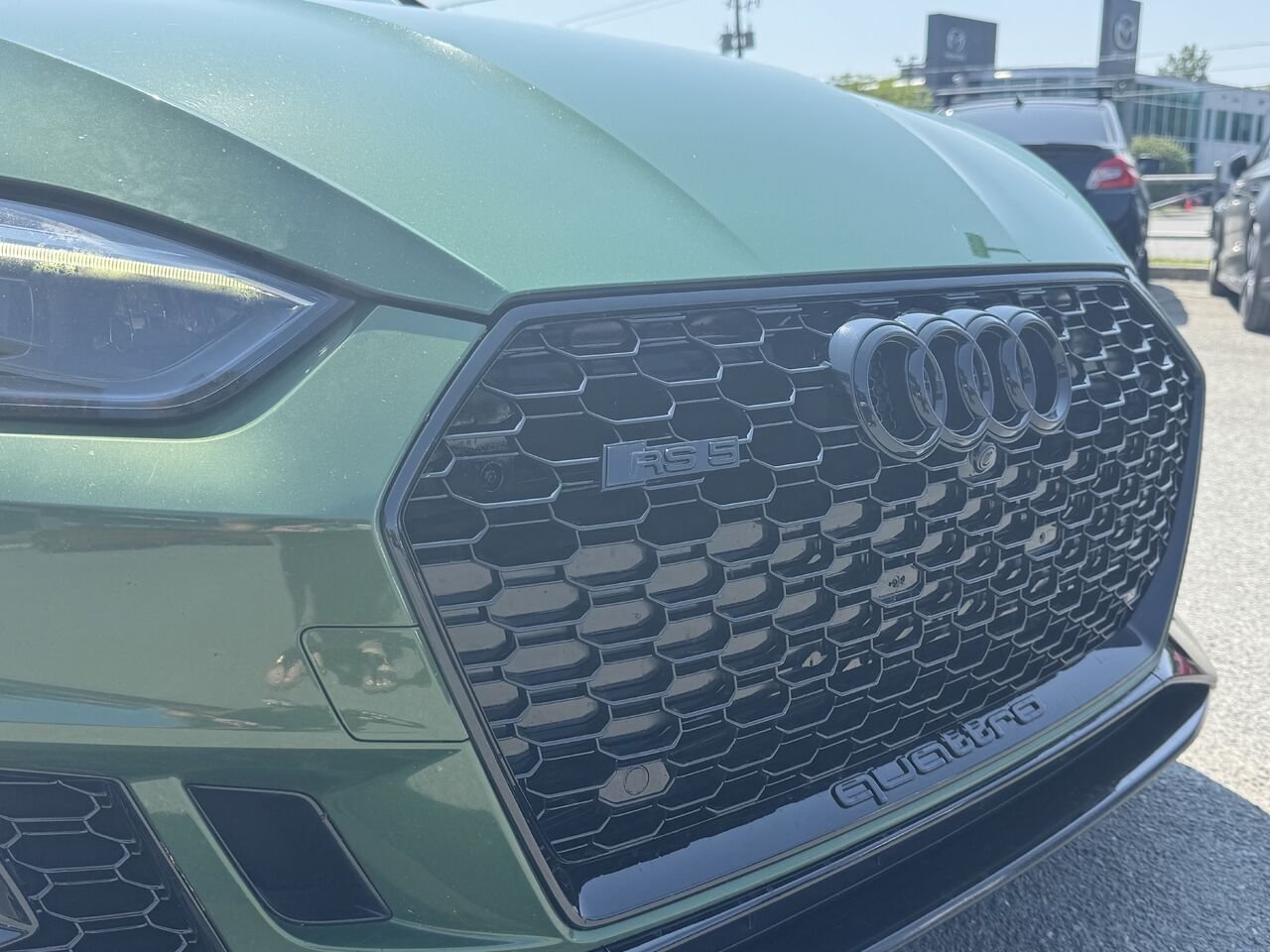Audi RS 5 Sportback 2019 Vert Granby - photo #12