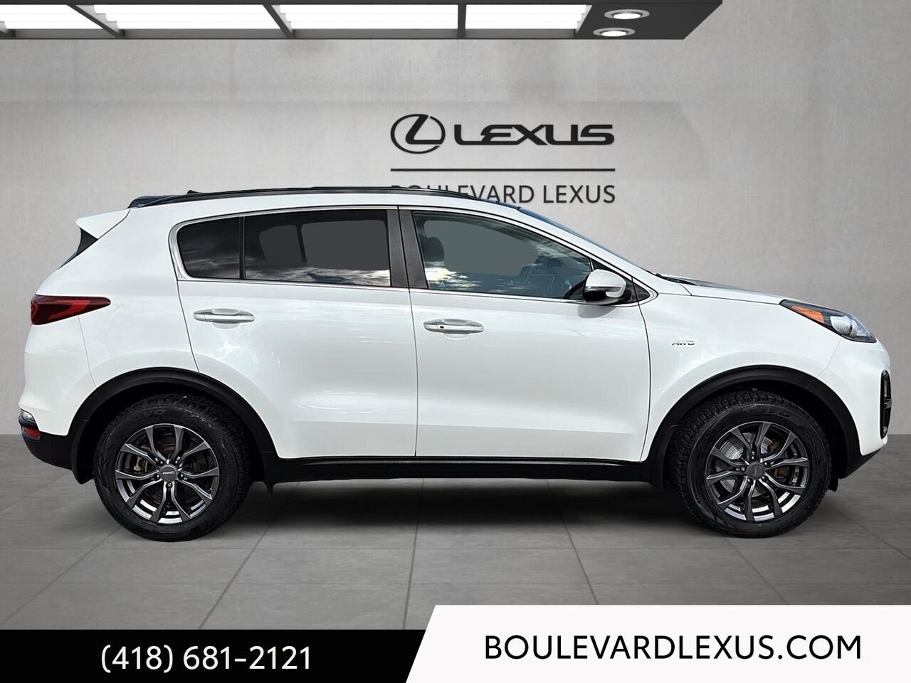 2020 Kia Sportage 20021A | EX TI *Disponibilité limitée* White Quebec - photo #2