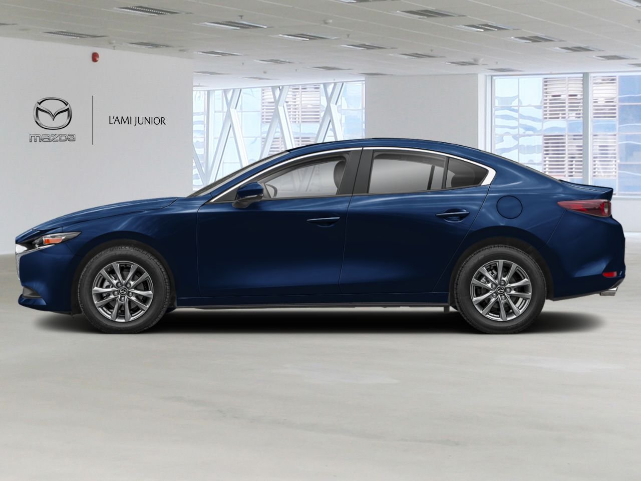 2026 Mazda Mazda3 VIN JM1BPBCL4T1875702 Deep Crystal Blue Mica Chicoutimi - photo #1