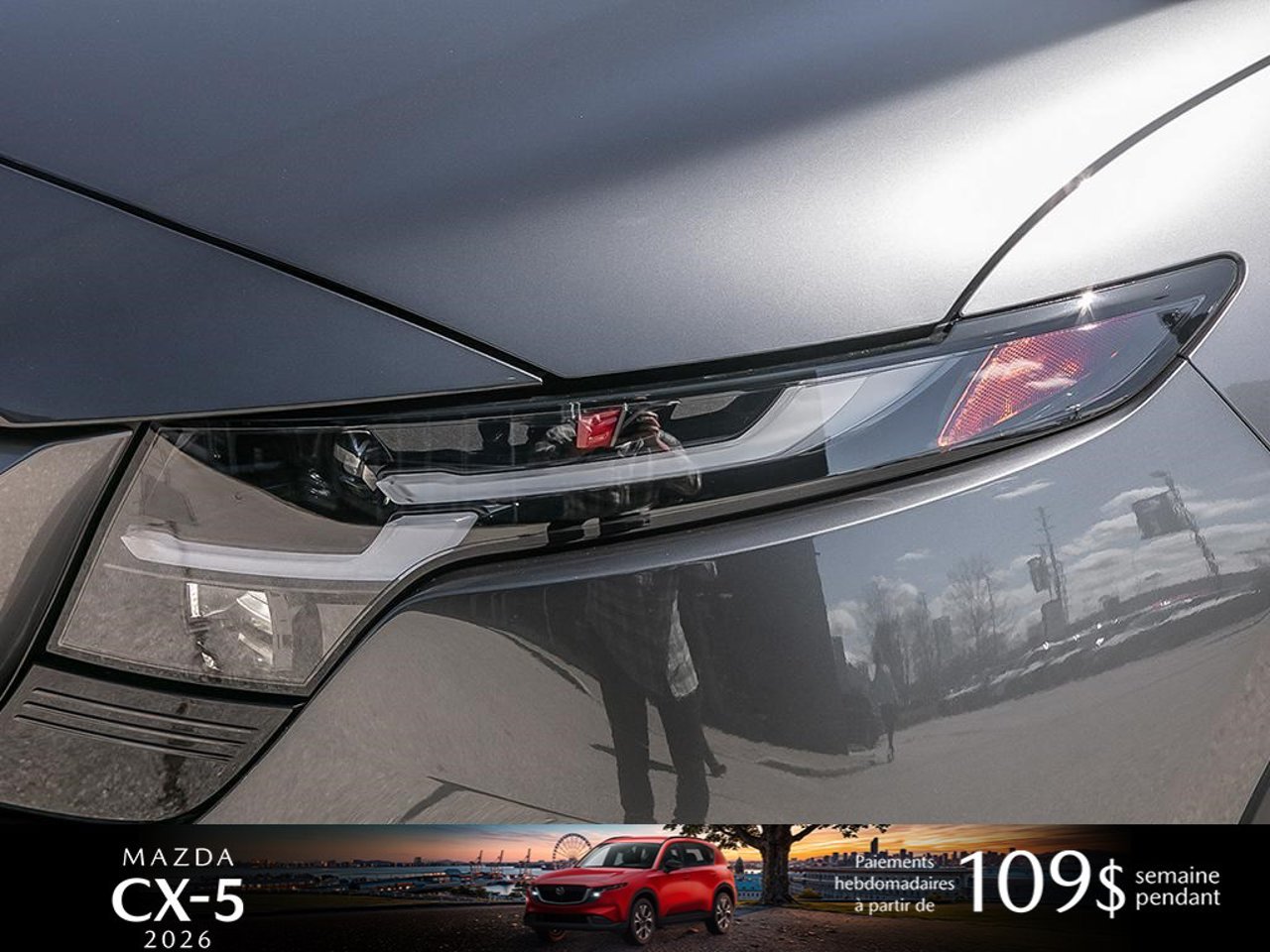 Mazda CX-5 JM3KMBHA9T0175820 2026 Gris mécanique métallisé Mirabel - photo #9