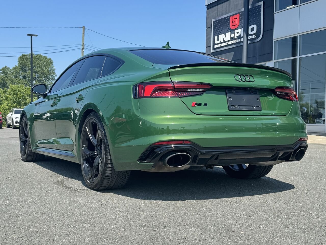 Audi RS 5 Sportback 2019 Vert Granby - photo #5