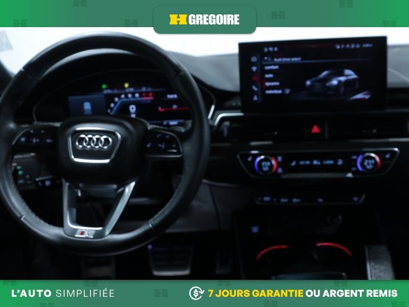 Audi S5 821598 | Progressiv AWD AUTO AC CUIR TOIT NAV MAGS CAM RECU 2024 Blanc Laval - photo #17