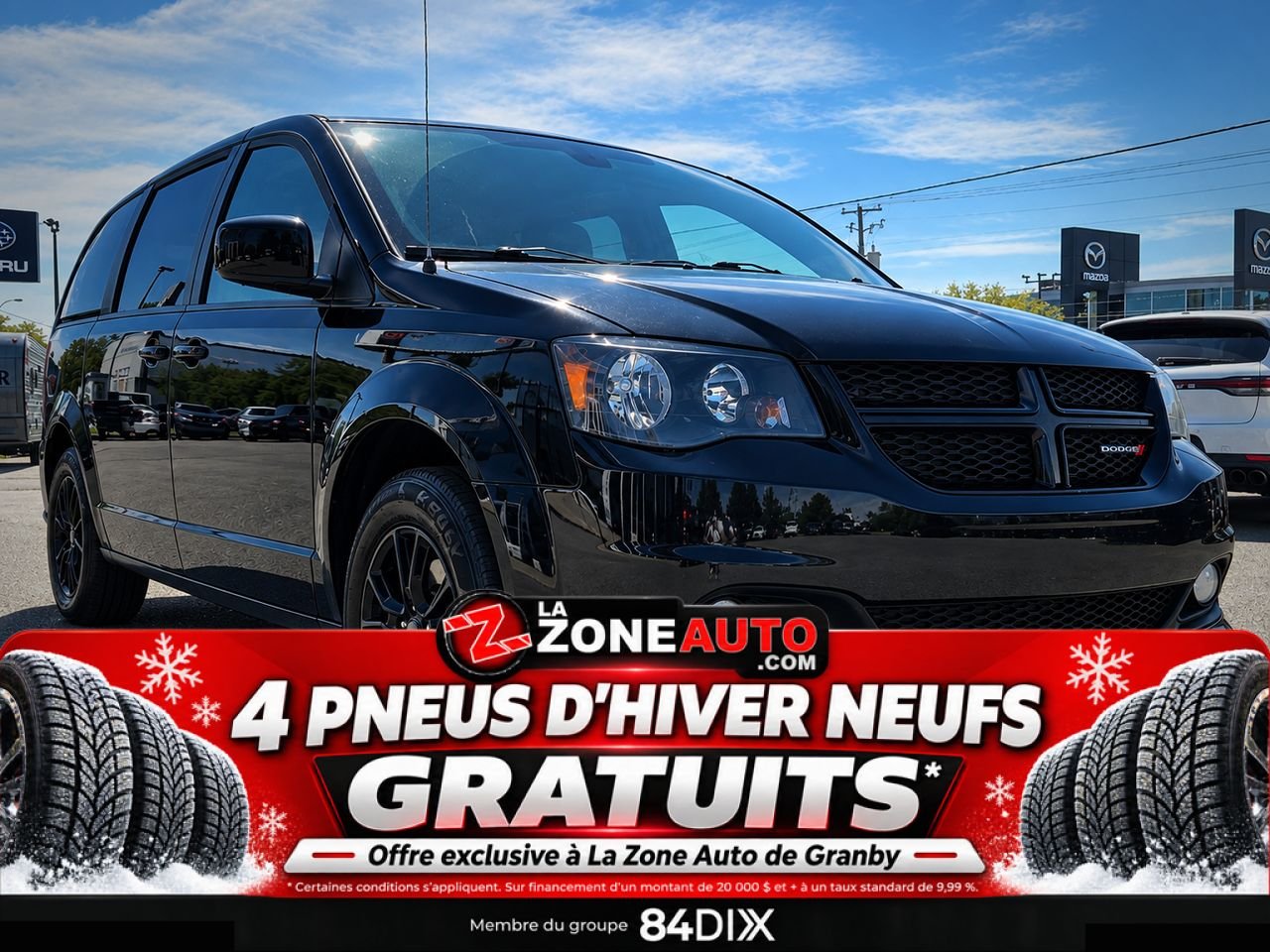 Dodge Grand Caravan GT Stow N Go 2019 Noir Granby - photo #8